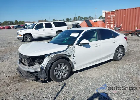 2022 Honda Civic Lx z USA, uszkodzony, nr VIN 2HGFE2F22NH551860